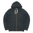 画像1: 00's Polo Ralph Lauren フルジップ スウェットパーカー "FADE BLACK" (1)