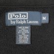画像2: 00's Polo Ralph Lauren フルジップ スウェットパーカー "FADE BLACK" (2)