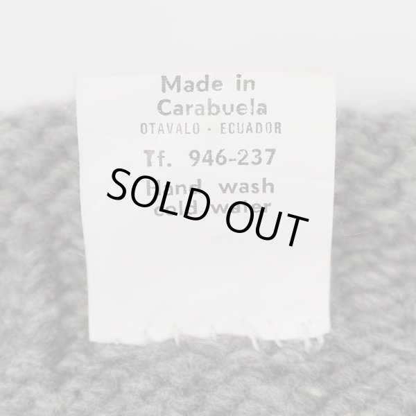 画像4: 90's CACUANGO ロールネック エクアドルニット (4)