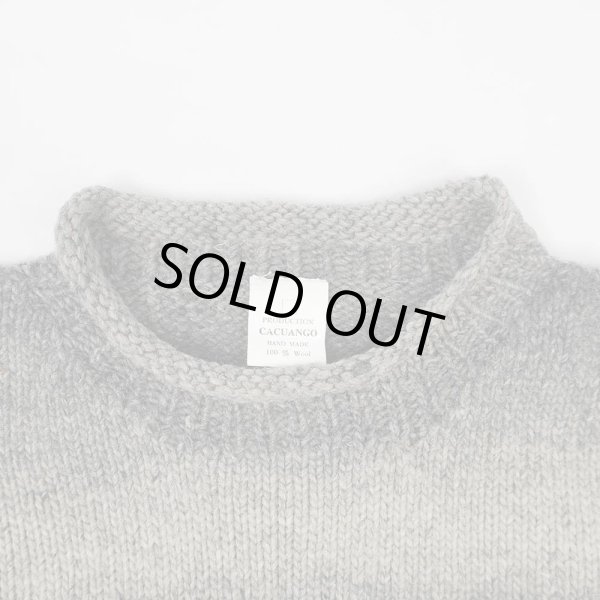 画像5: 90's CACUANGO ロールネック エクアドルニット (5)