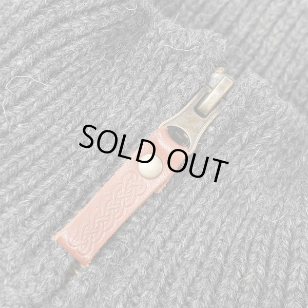 画像4: 90's Aran Crafts ハーフジップ フィッシャーマンセーター "MADE IN IRELAND" (4)