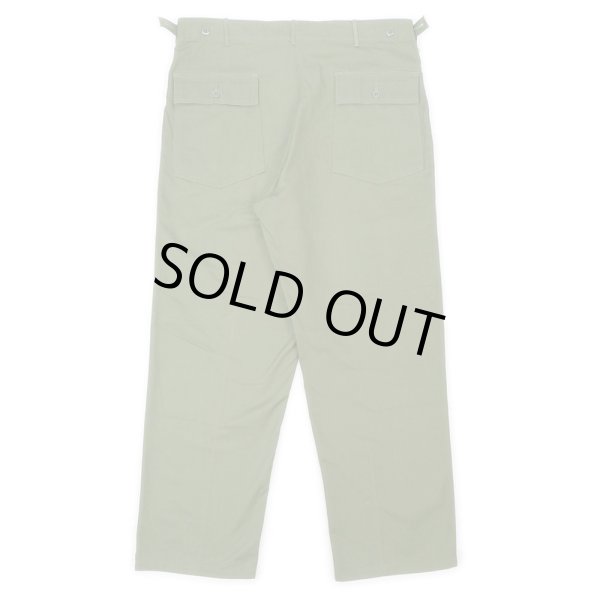 画像2: 60's US.ARMY コットンサテン ベイカーパンツ “初期型 / DEADSTOCK” (2)