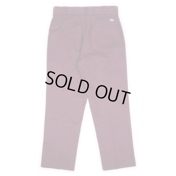 画像2: 90's Dickies 874 ワークパンツ "MADE IN USA / BURGUNDY" (2)