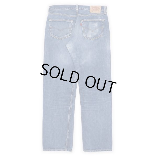 画像2: Early 00's Euro Levi's 501 デニムパンツ “鬼ヒゲ” #1 (2)