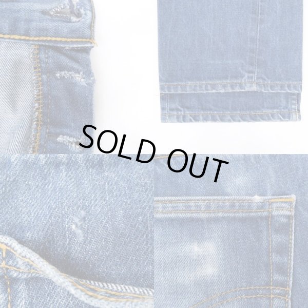 画像4: Early 00's Euro Levi's 501 デニムパンツ “鬼ヒゲ” #1 (4)