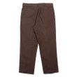 画像2: 90's Dickies 874 ワークパンツ "MADE IN USA / BROWN" (2)