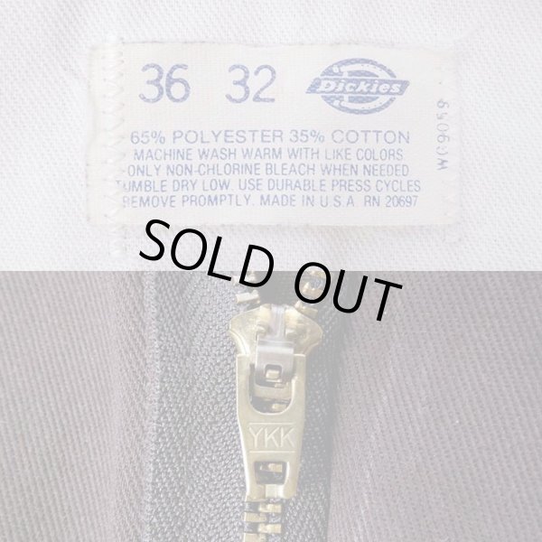 画像3: 90's Dickies 874 ワークパンツ "MADE IN USA / BROWN" (3)