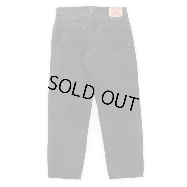 画像2: 00's Levi's 550 ブラックデニムパンツ "W34 L32" (2)