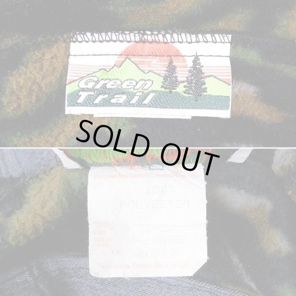 画像3: 90's Green Trail リアルツリーカモ柄 フリースパンツ (3)