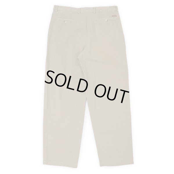 画像2: 90's NAUTICA 2タック チノトラウザー (2)