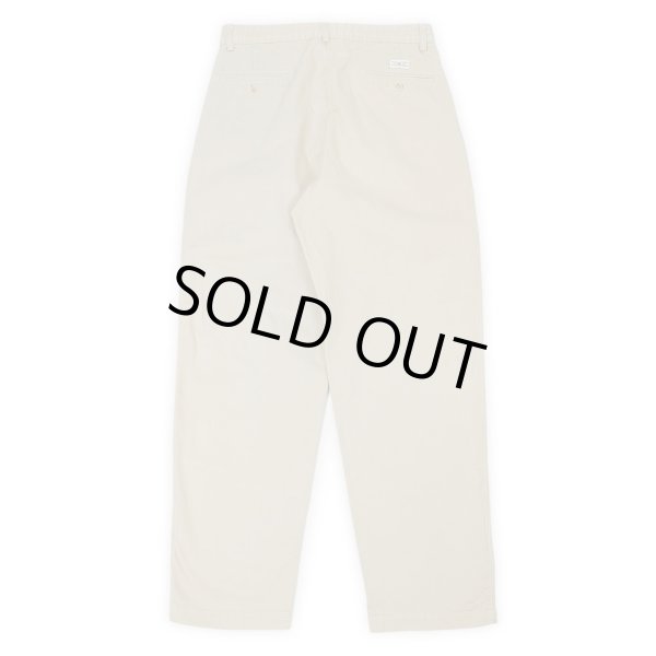 画像2: 90's Polo Ralph Lauren 2タック チノトラウザー "ANDREW PANT / MADE IN USA / BEIGH" (2)