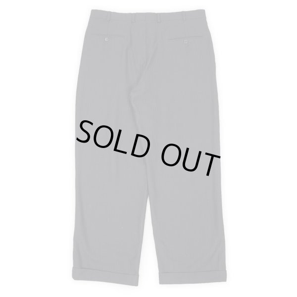 画像2: 00's Brooks Brothers 2タック HBT ウールスラックス "W34 L29" (2)