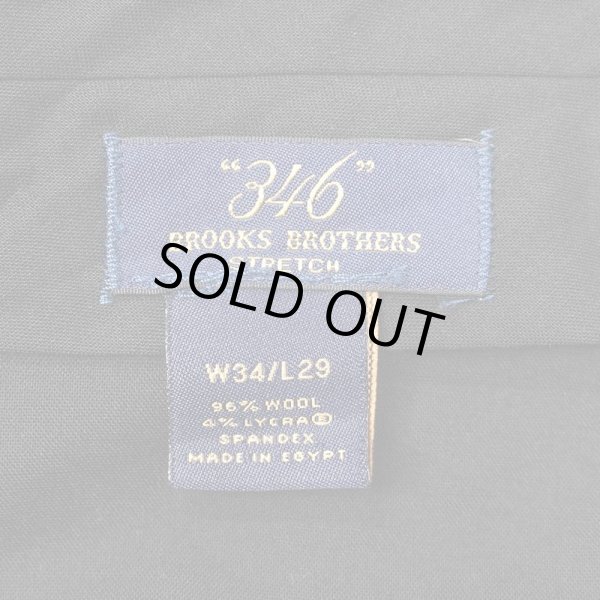 画像3: 00's Brooks Brothers 2タック HBT ウールスラックス "W34 L29" (3)