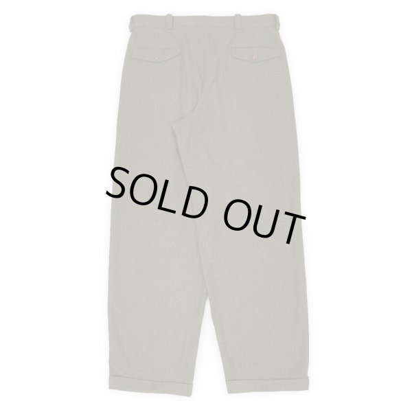 画像2: 80-90's Banana Republic 2タック ウールトラウザー (2)