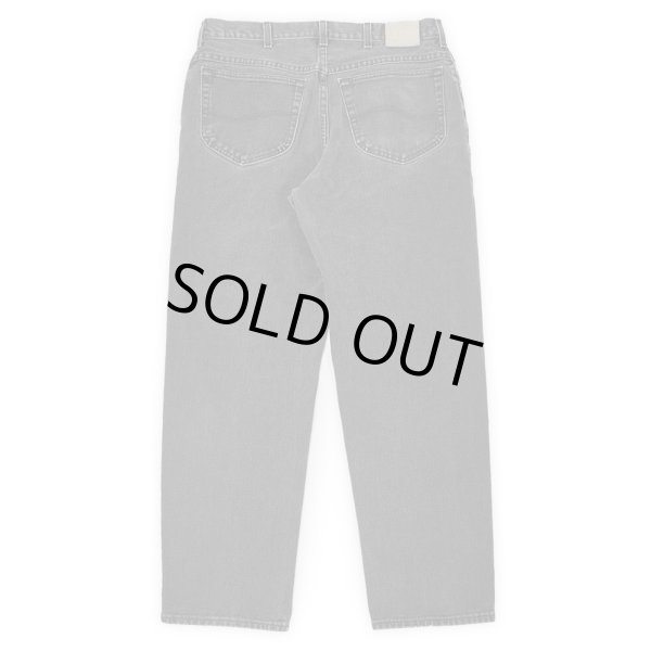 画像2: Late 90's Lee 205-5508 ブラックデニムパンツ “W34 L30” (2)