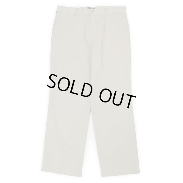 画像2: 00's DOCKERS ノータック チノトラウザー "DEADSTOCK / BEIGE / W34 L30" (2)