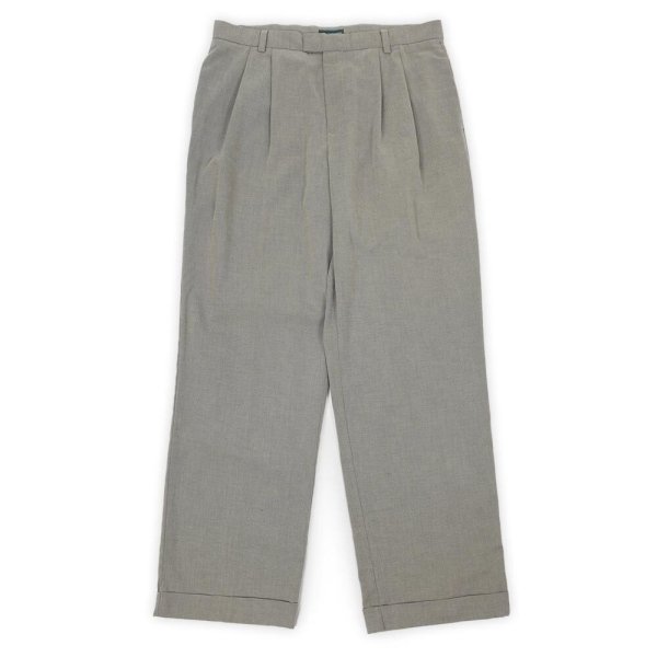 画像1: 00's DOCKERS 2タック コットントラウザー "BEIGE / W34 L32" (1)