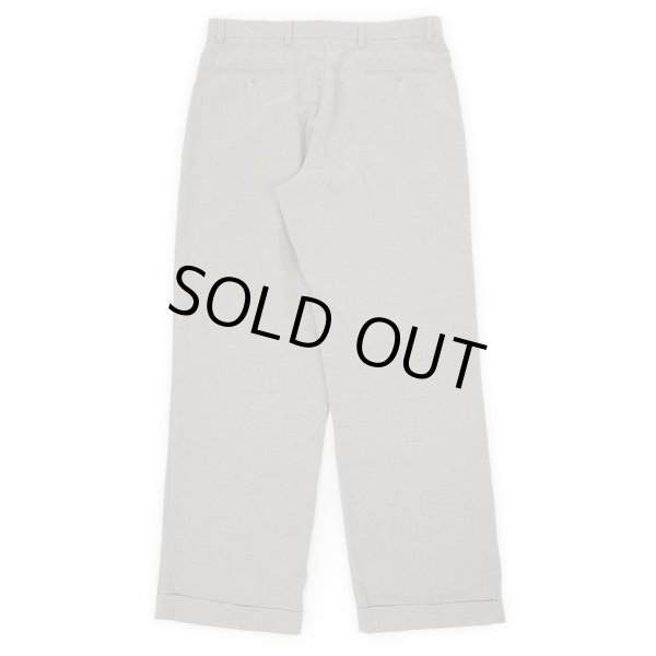 画像2: 00's DOCKERS 2タック コットントラウザー "BEIGE / W34 L32" (2)