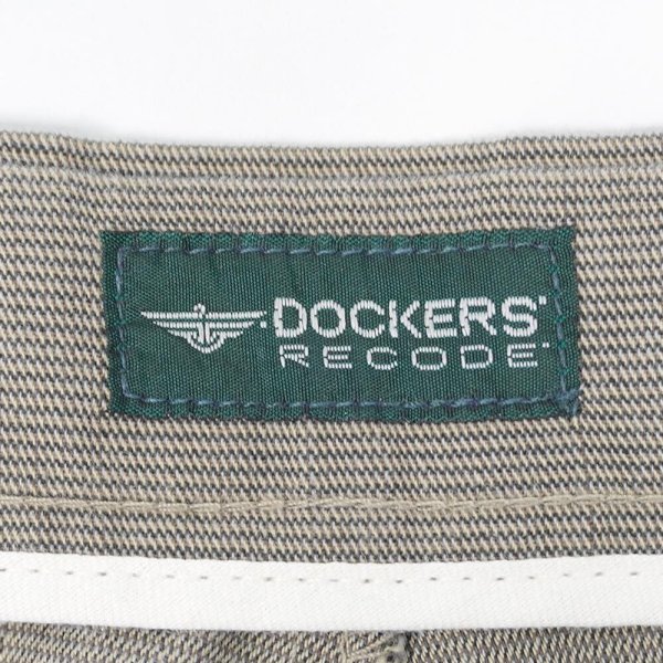 画像3: 00's DOCKERS 2タック コットントラウザー "BEIGE / W34 L32" (3)