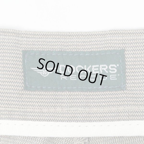 画像3: 00's DOCKERS 2タック コットントラウザー "BEIGE / W34 L32" (3)