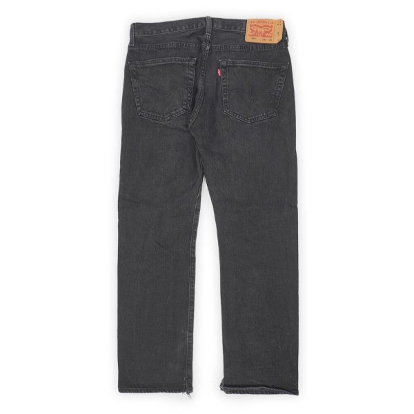 画像2: 00's Levi's 501 ブラックデニムパンツ "W32 L29" (2)