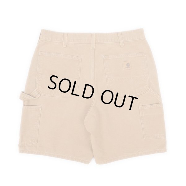 画像2: 00's Carhartt ダックペインターショーツ “Brown” (2)