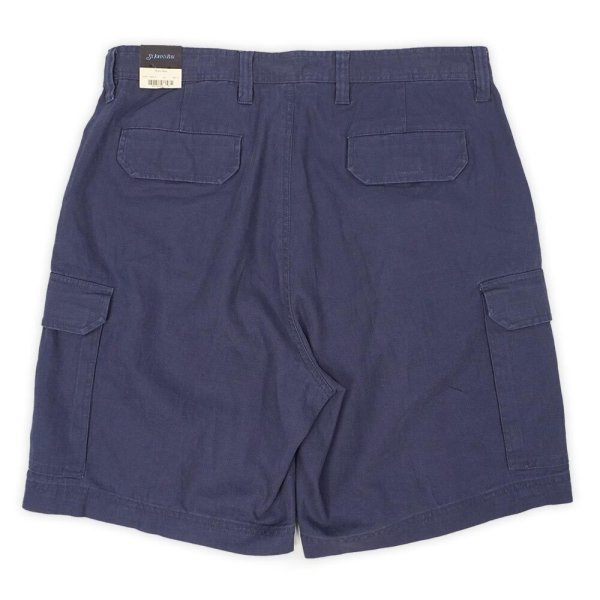 画像2: 00's ST JOHN'S BAY 6ポケット カーゴショーツ "DEADSTOCK / RAMIE×COTTON" (2)