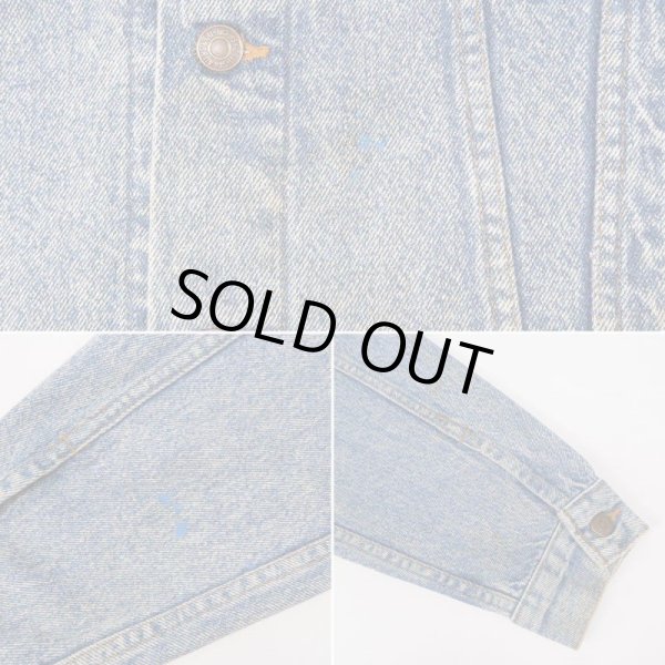 画像5: 80's Levi's 70507-4813 アシッドウォッシュ デニムジャケット "MADE IN USA" (5)