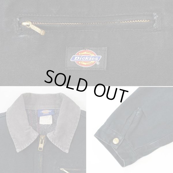 画像4: Early 00's Dickies ダック ワークジャケット "BLACK" (4)