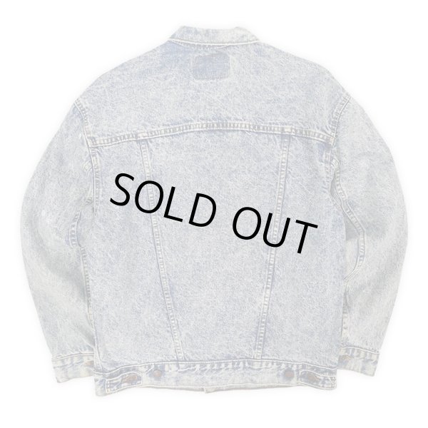 画像2: 80-90's Levi's ケミカルウォッシュ デニムジャケット "MADE IN USA" (2)