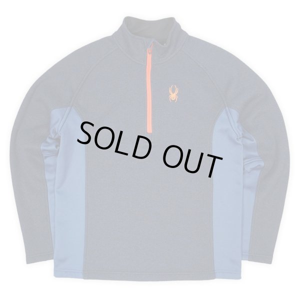 画像1: SPYDER ハーフジップ フリースジャケット "F20 / NAVY" (1)