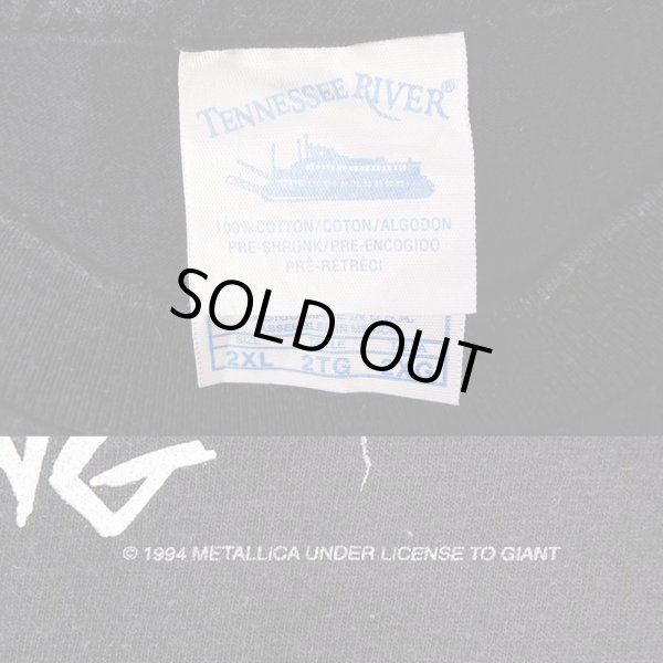 画像3: 00's METALLICA バンドTシャツ "RIDE THE LIGHTNING" (3)
