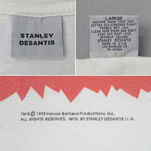 画像2: 90's SCOOBY DOO キャラクタープリントTシャツ "STANLEY DESANTIS / MADE IN USA" (2)