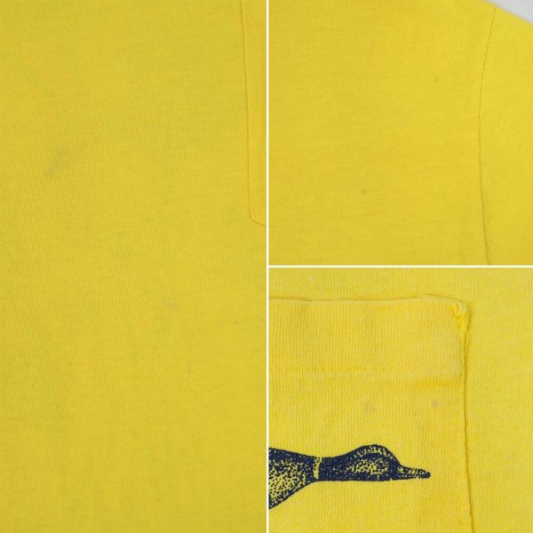 画像6: 80-90's DUCKS UNLIMITED 両面プリント ポケットTシャツ "MADE IN USA" (6)