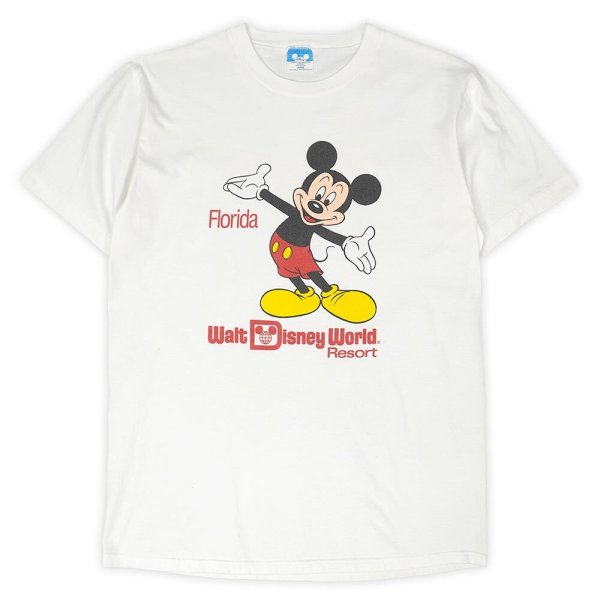 画像1: 80-90's Disney キャラクタープリントTシャツ "Mickey Mouse / MADE IN USA" (1)