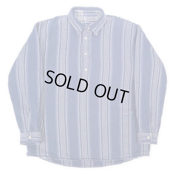 画像3: 80's L.L.Bean ダブルフェイス プルオーバーネルシャツ (3)