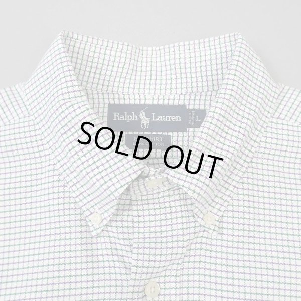 画像3: 90's Polo Ralph Lauren ボタンダウンシャツ “BIG SHIRT / Near DEADSTOCK” (3)