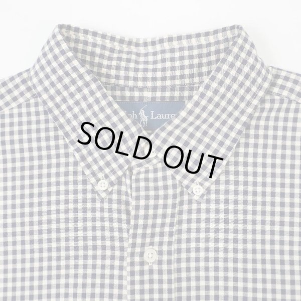 画像3: 90's Polo Ralph Lauren ギンガムチェック柄 ボタンダウンシャツ "CLASSIC FIT" (3)
