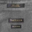 画像2: 90's VAN HEUSEN フェイクスウェード ボックスシャツ "CHARCOAL GRAY" (2)