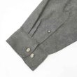 画像4: 90's VAN HEUSEN フェイクスウェード ボックスシャツ "CHARCOAL GRAY" (4)