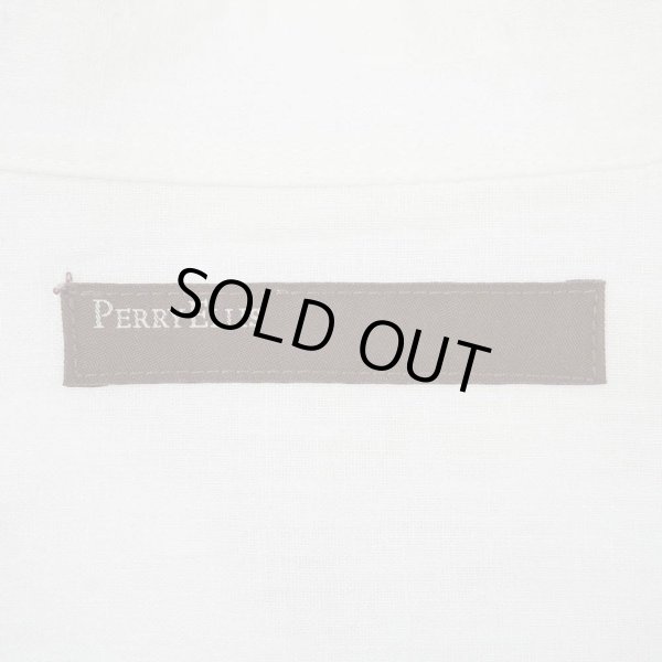 画像2: 00's PERRY ELLIS S/S リネンシャツ (2)