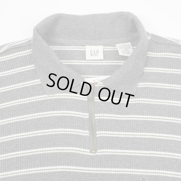 画像3: Early 00's OLD GAP ハーフジップ プルオーバーシャツ "DEADSTOCK" (3)