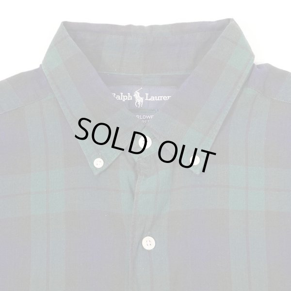 画像4: 90's Polo Ralph Lauren ボタンダウンシャツ "MARLOWE" (4)