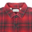 画像3: 90's L.L.Bean シャモアクロス ワークシャツ “Ombre Plaid” (3)