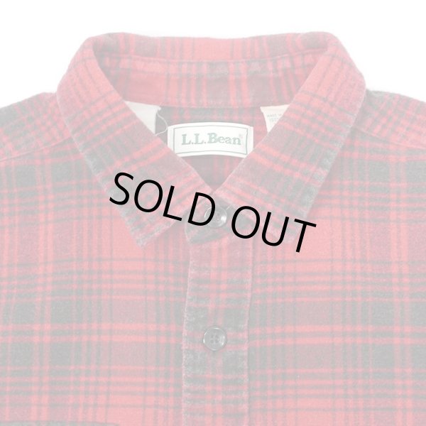 画像3: 90's L.L.Bean シャモアクロス ワークシャツ “Ombre Plaid” (3)