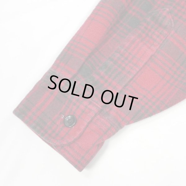 画像4: 90's L.L.Bean シャモアクロス ワークシャツ “Ombre Plaid” (4)