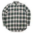 画像1: 00's FIELD & STREAM ヘビーネルシャツ "Ombre Plaid" (1)