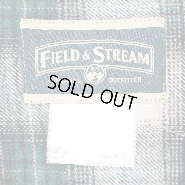 画像2: 00's FIELD & STREAM ヘビーネルシャツ "Ombre Plaid" (2)