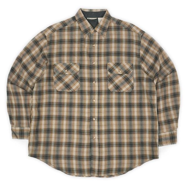 画像1: 90's NORTHWEST TERRITORY アクリルフランネルシャツ (1)