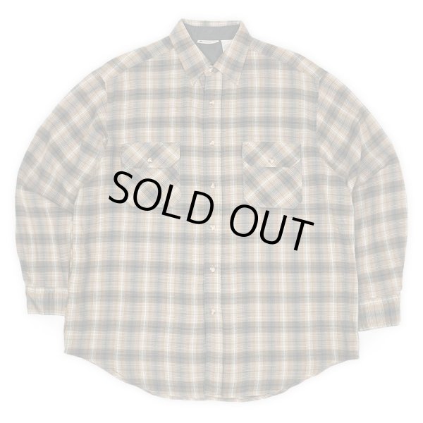 画像1: 90's NORTHWEST TERRITORY アクリルフランネルシャツ (1)